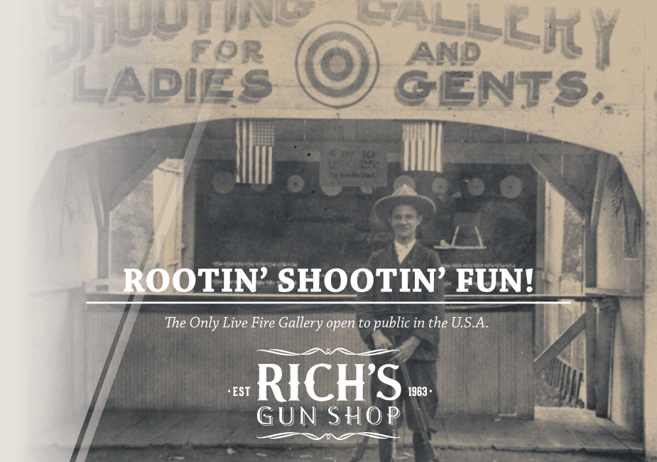 Wild West Shootin' Gallery Rich's Gun Shop